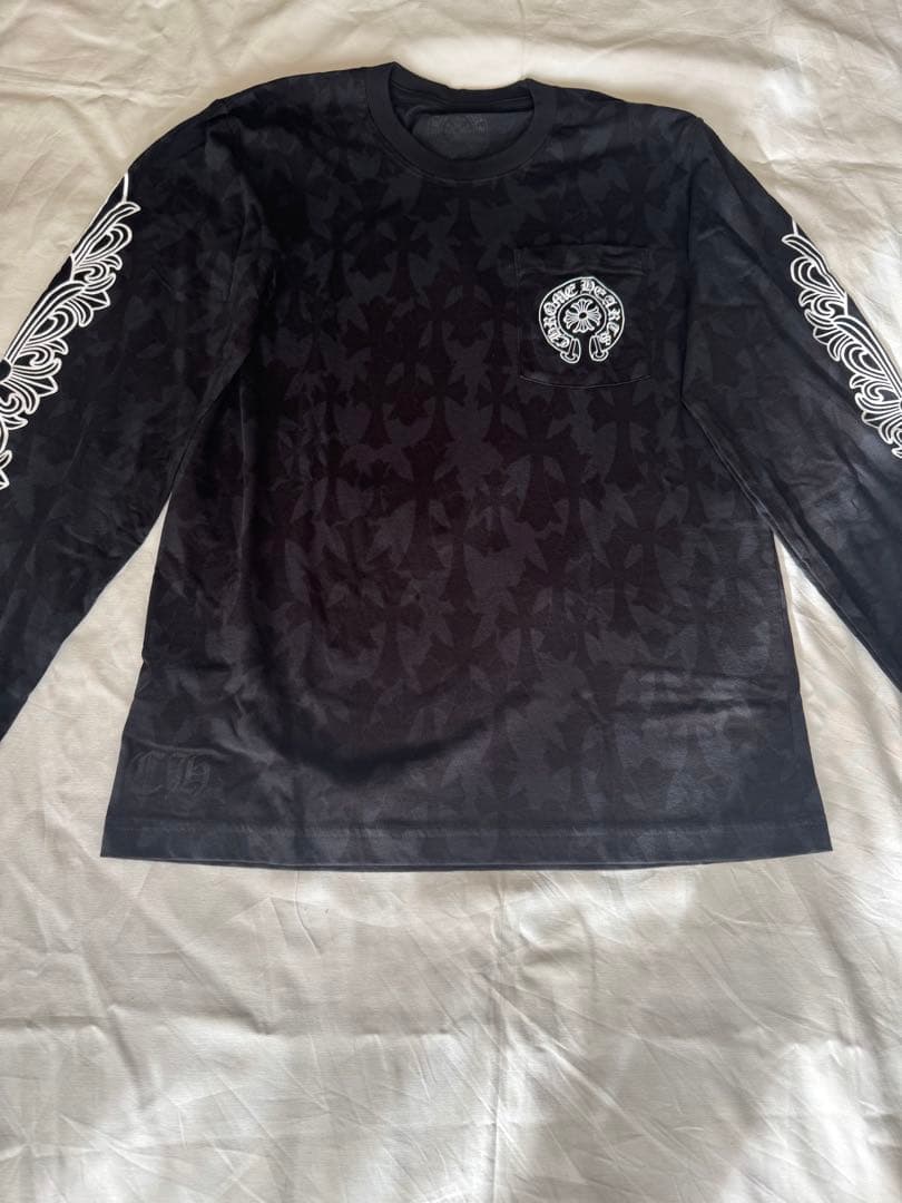 新品　クロムハーツ 総柄 ホースシュー ロンT ロングTシャツ
