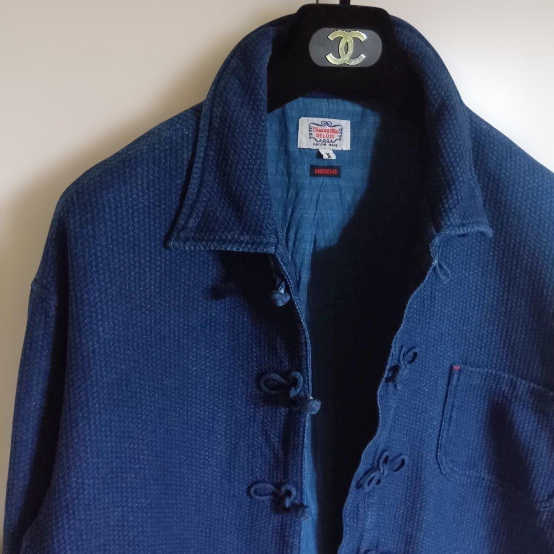 GAIJIN MADE　刺し子　フレンチチャイナジャケット　М
