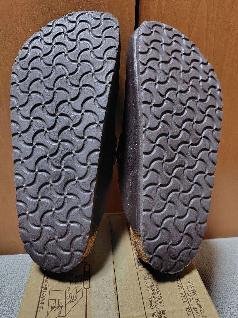 土日限定★極美品 ビルケンシュトックBIRKENSTOCK ボストン ブラウン