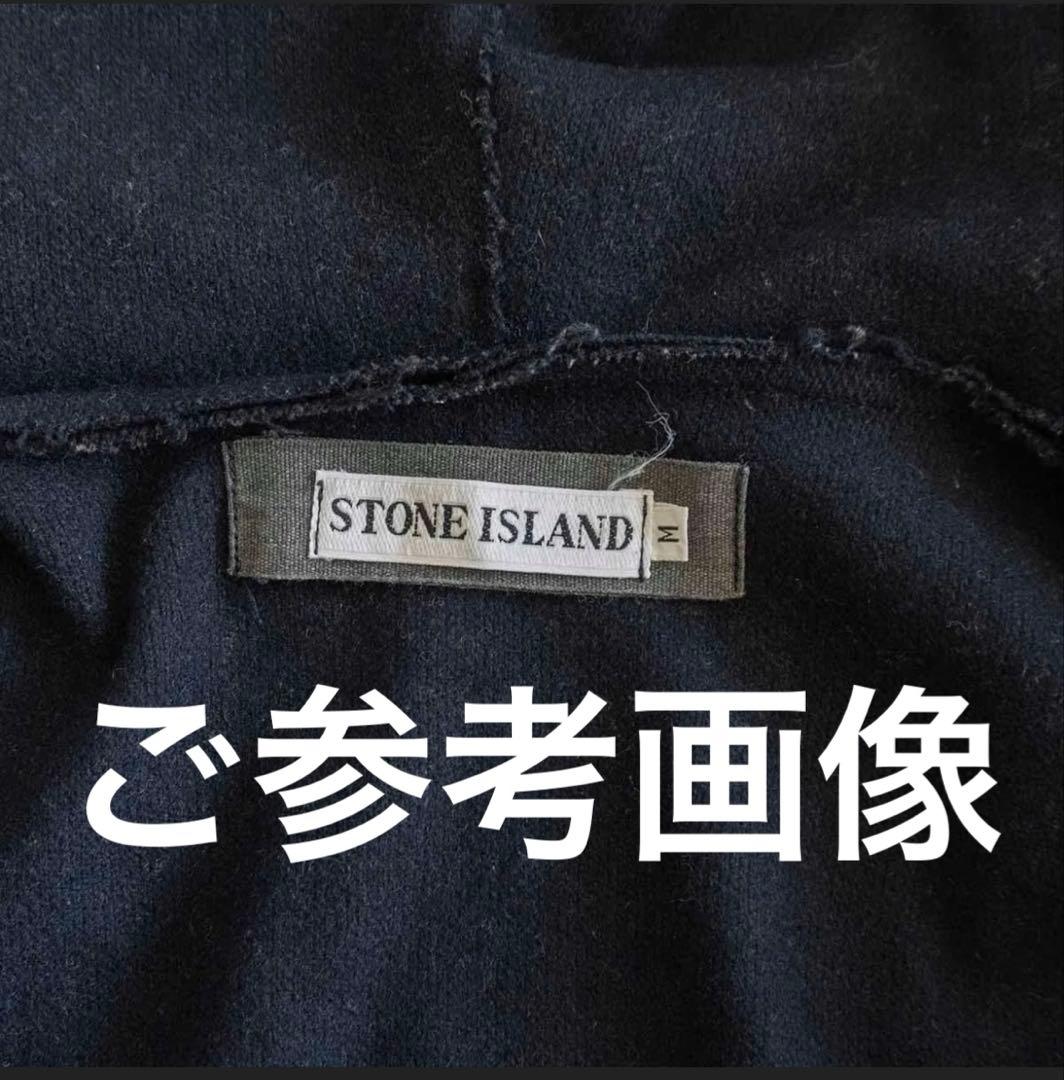 94aw/ストーンアイランド/ダブルブレストＰコート/マッシモオスティーXL黒