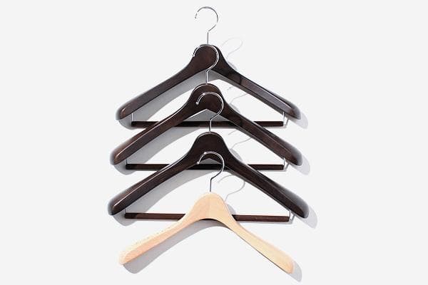 NAKATA HANGER ナカタハンガー 木製 ハンガー ４本セット