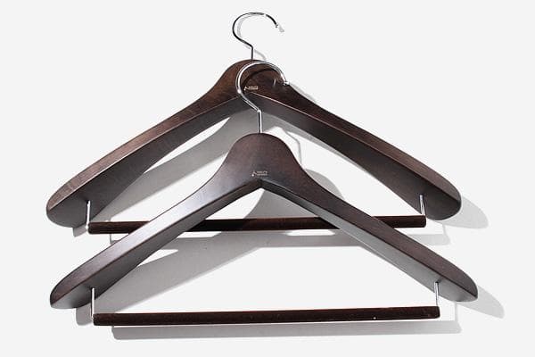 NAKATA HANGER ナカタハンガー 木製 ハンガー ４本セット