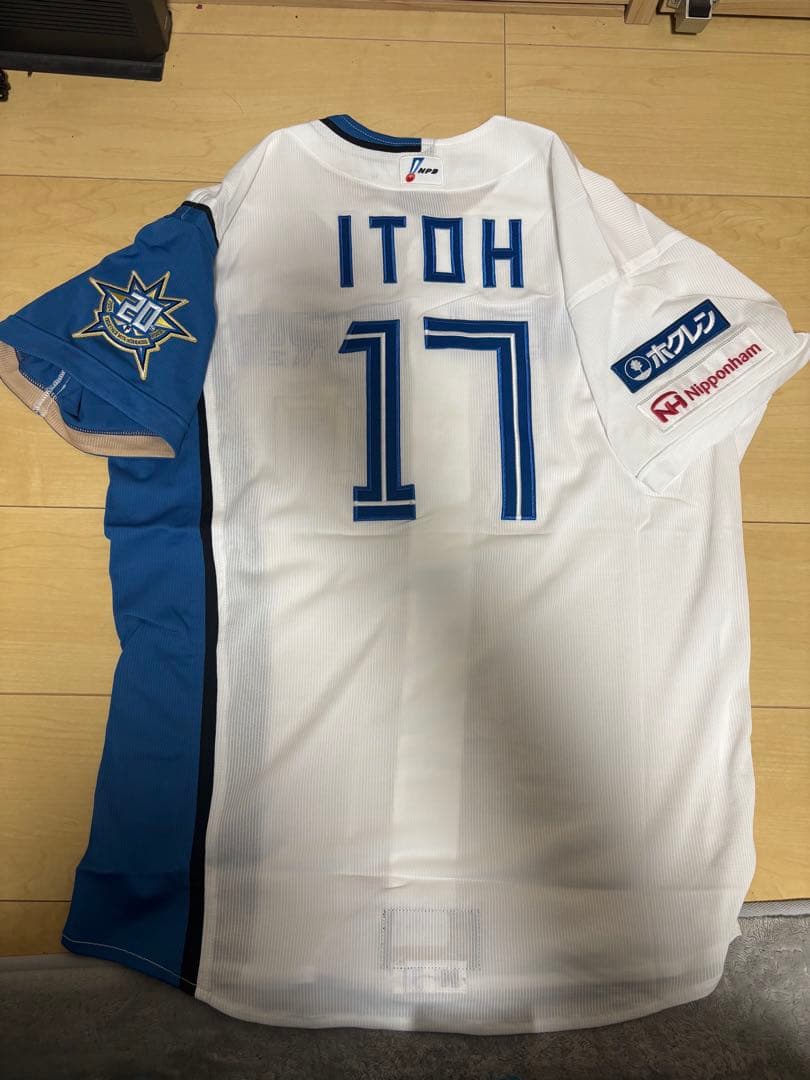 北海道日本ハムファイターズ 伊藤大海 プロコレ ユニフォーム L