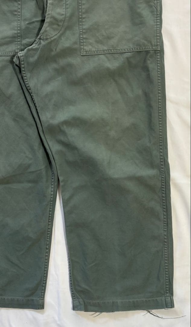 60s　ベイカーパンツ (アジャスター付き）　色染まり