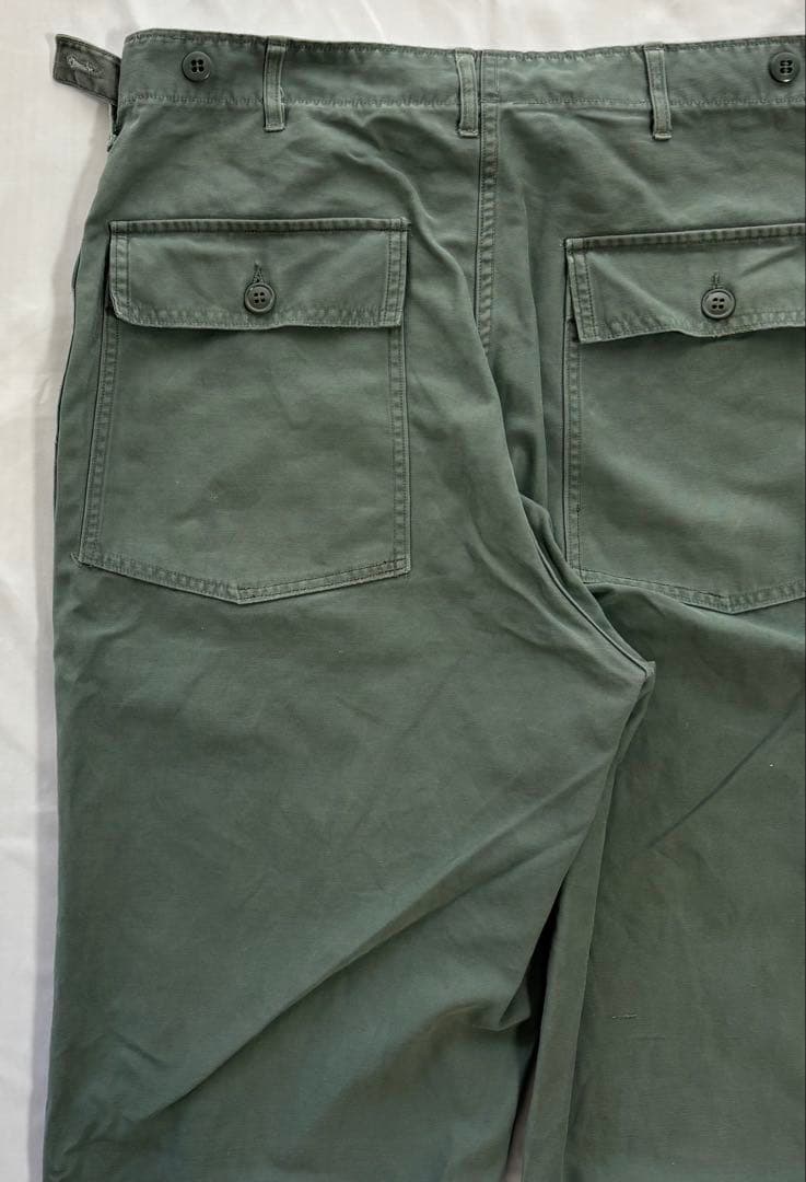 60s　ベイカーパンツ (アジャスター付き）　色染まり