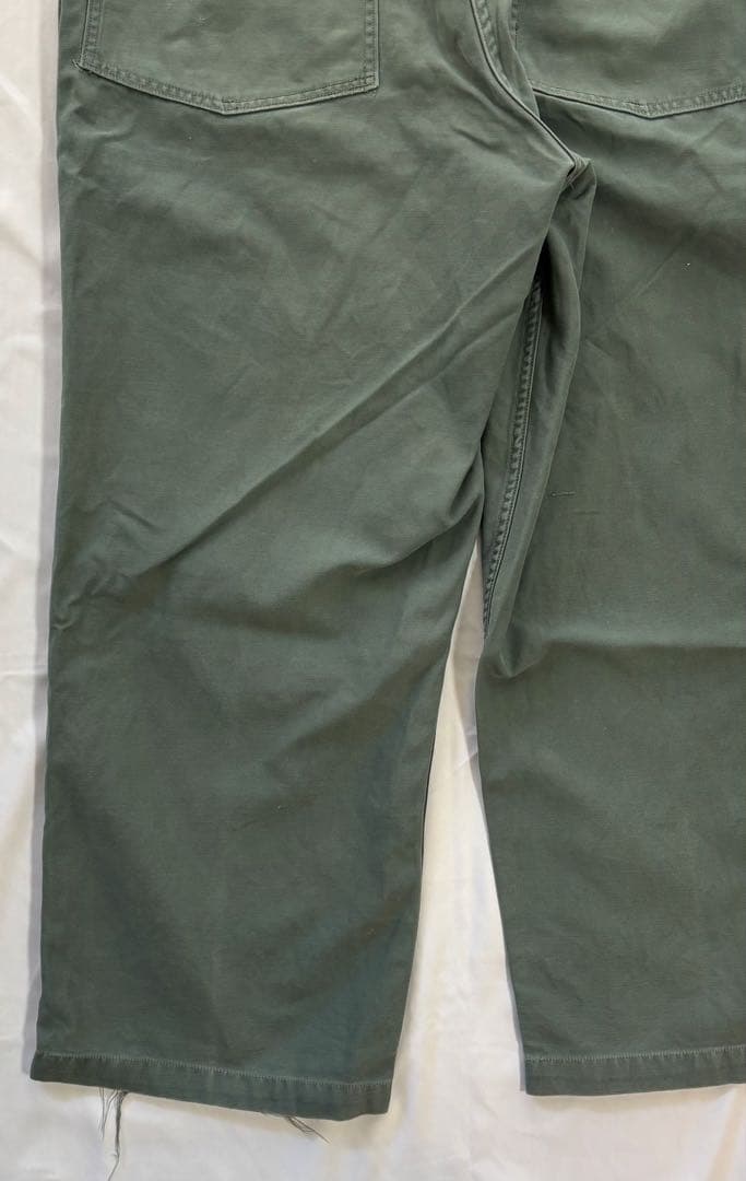 60s　ベイカーパンツ (アジャスター付き）　色染まり