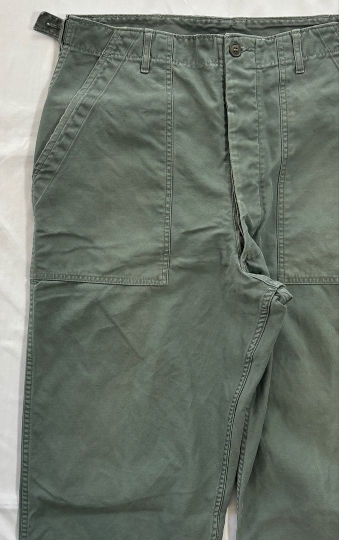 60s　ベイカーパンツ (アジャスター付き）　色染まり