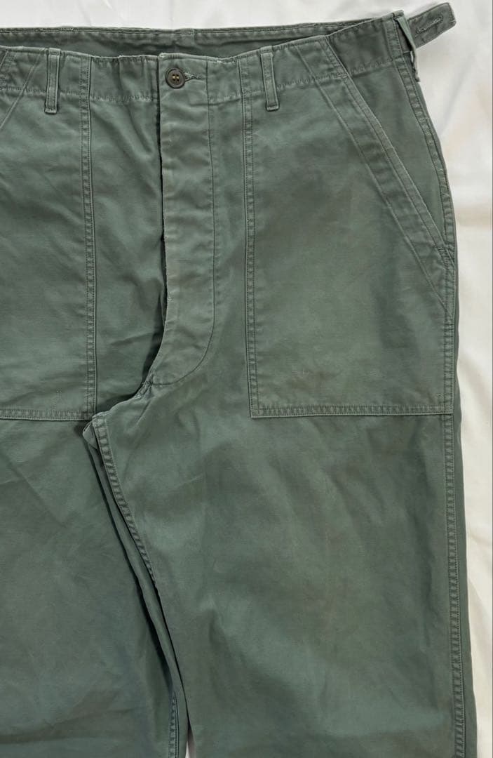 60s　ベイカーパンツ (アジャスター付き）　色染まり