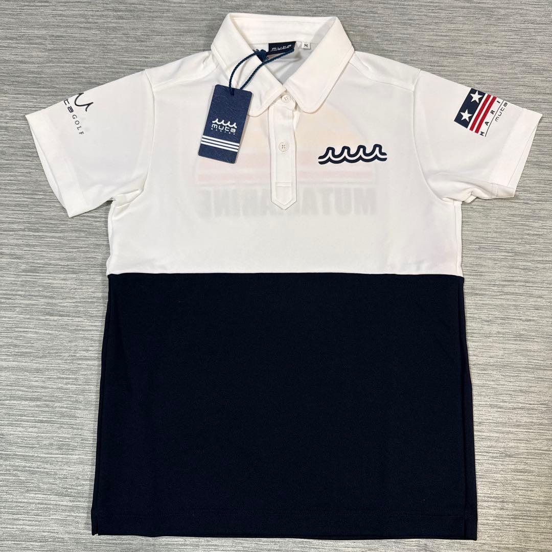 新品　muta marine golf ムータマリン　半袖ポロシャツ