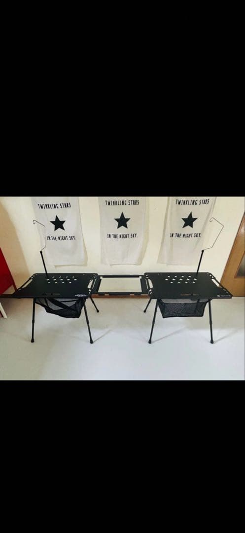 値下げキャンプテーブルセット　カバン付き IGTテーブル2個1個追加(合計3個)