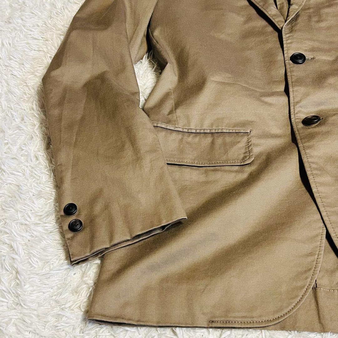 【美品】ビームスプラス テーラードジャケット 段返り 3B ベージュ