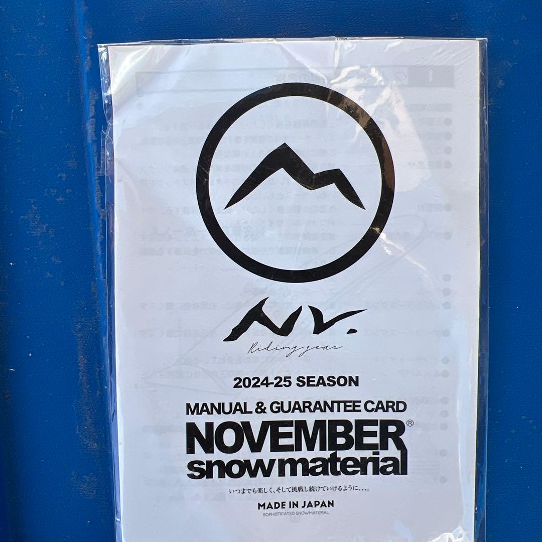 ⭐︎特価NOVEMBER BACKCITY（パウダーボード）24-25 158cm