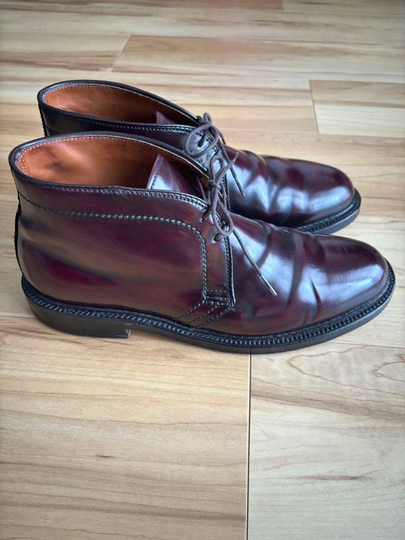 チャーリー@値引き交渉応じます alden オールデン　チャッカブーツ