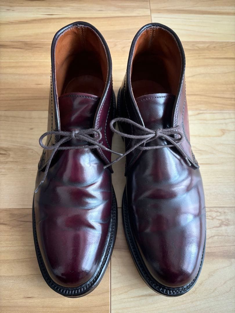 チャーリー@値引き交渉応じます alden オールデン　チャッカブーツ