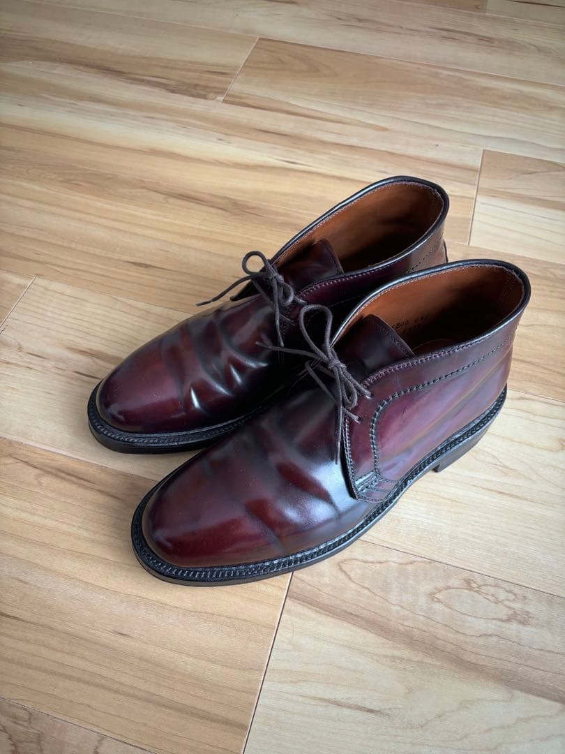 チャーリー@値引き交渉応じます alden オールデン　チャッカブーツ