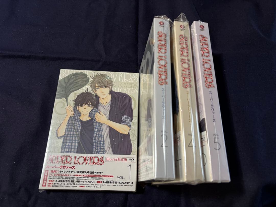 SUPER LOVERS 〈Blu-ray限定版〉4本セット