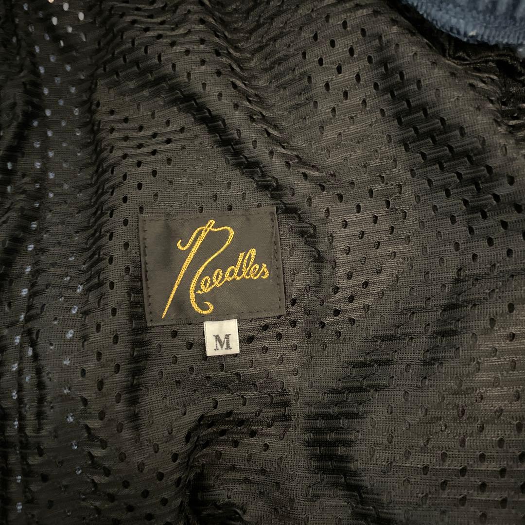 ニードルズ（Needles）ベロア素材のナロートラックパンツ