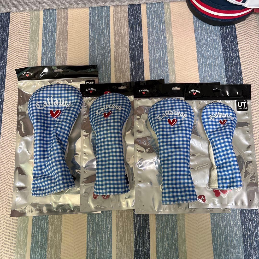 CALLAWAY ゴルフバッグ トリコロールカラーandヘッドカバー