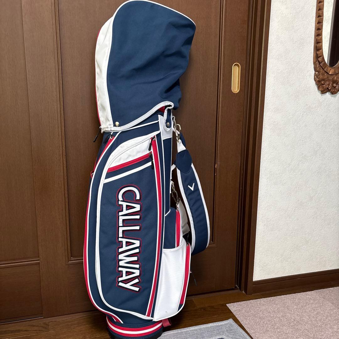 CALLAWAY ゴルフバッグ トリコロールカラーandヘッドカバー