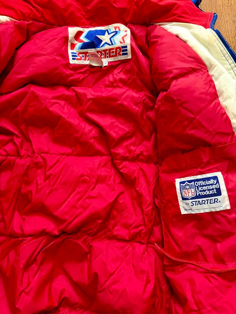 STARTER NFL GIANTS ダウン80% ジャケット XL 90s