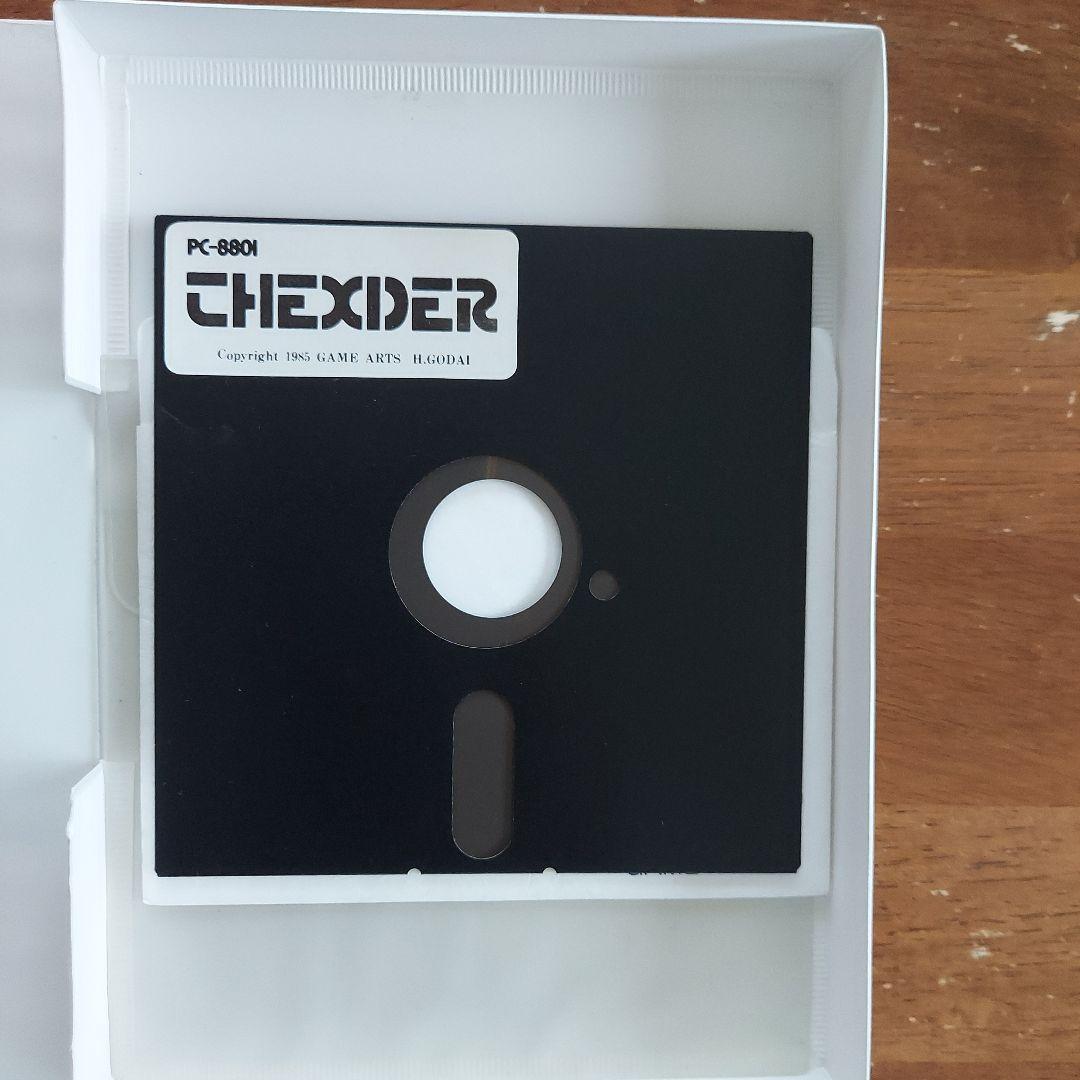テグザー THEXDER　PC-8801用　パソコンゲームソフト　5FD 2D