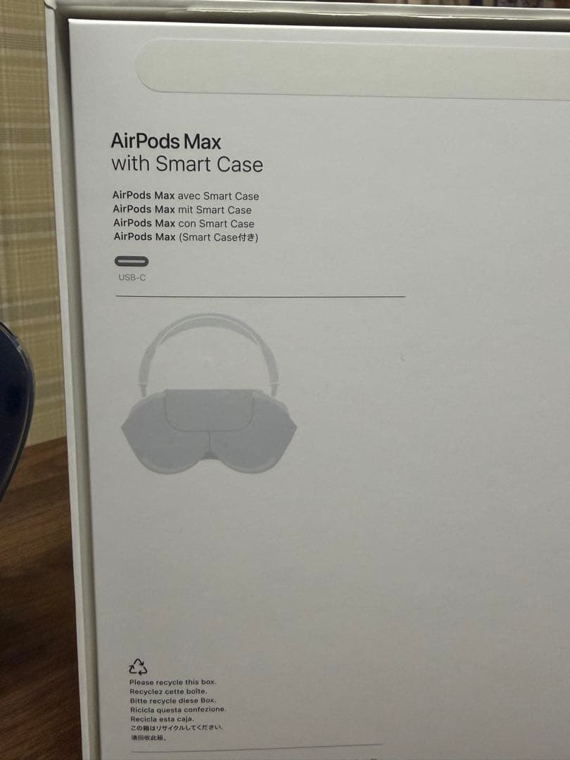 AirPods Max ミッドナイト 本体(第二世代)、クリアケース、スタンド