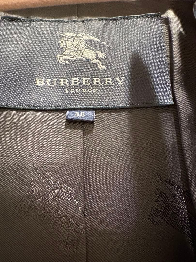 BURBERRY Londonウールコート サイズ38 着画あり