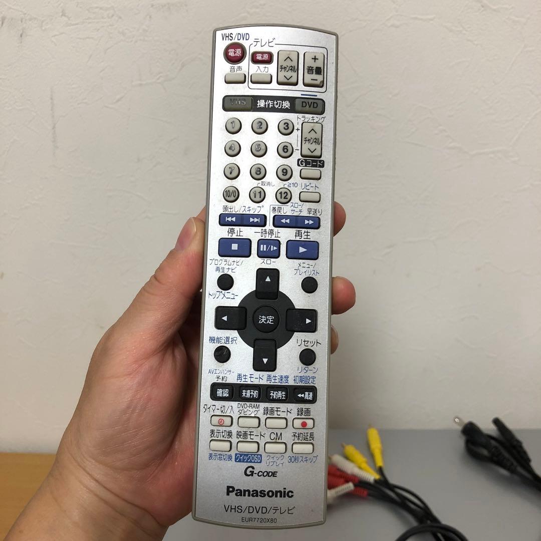Panasonic VHSビデオ&DVDプレーヤー