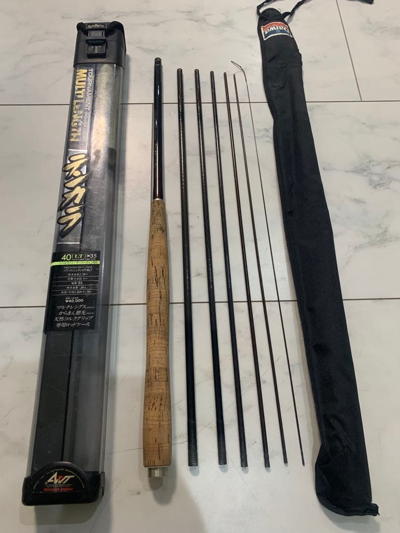 ダイワ　パワーメッシュテンカラ40LT→35 マルチレングス　渓流