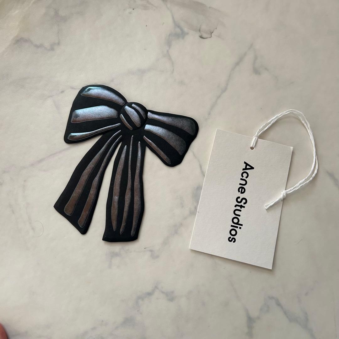 未使用級【名品】 Acne Studios アルパカ モヘアチェックスカーフ