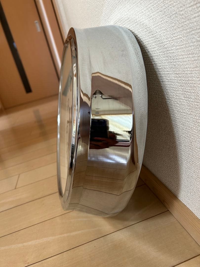 NEWGATE ELECTRIC アナログ掛時計 ホワイト/シルバー