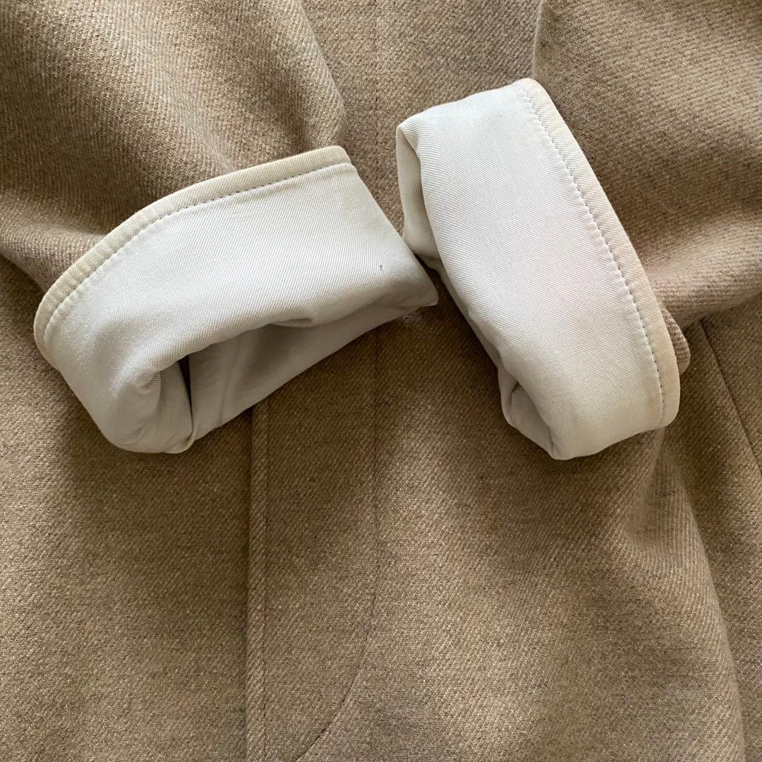 GALERIE VIE ギャルリーヴィー　ウールコットンツイードバルカラーコート