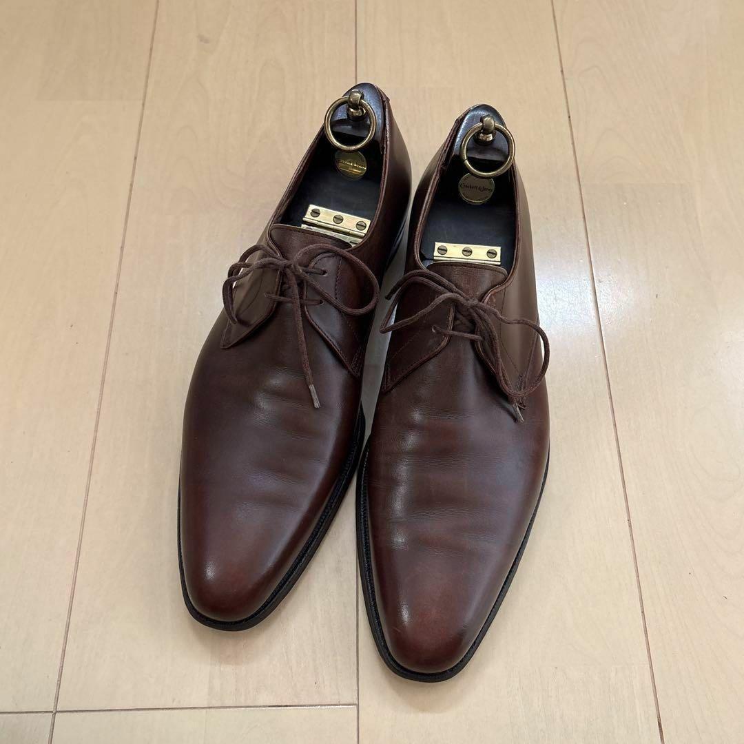 560.CROCKETT&JONES BATEMAN プレーントゥ 8.5D