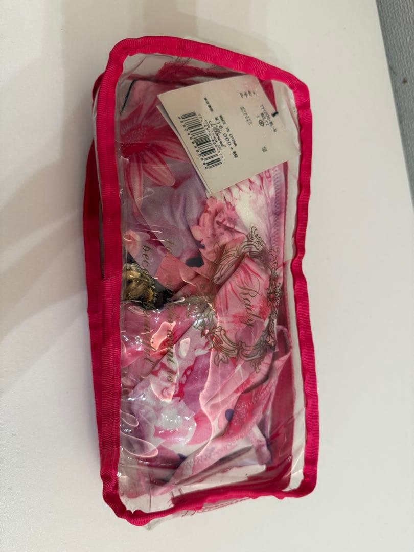 Rady トロピカルピンクビジュークロスバンドゥビキニ 水着