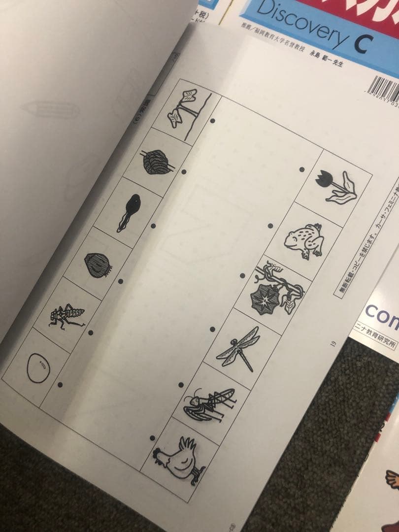 カーサ・フェミニナ小学校受験　プレテスト　ディスカバリーC12冊書き込み解答無