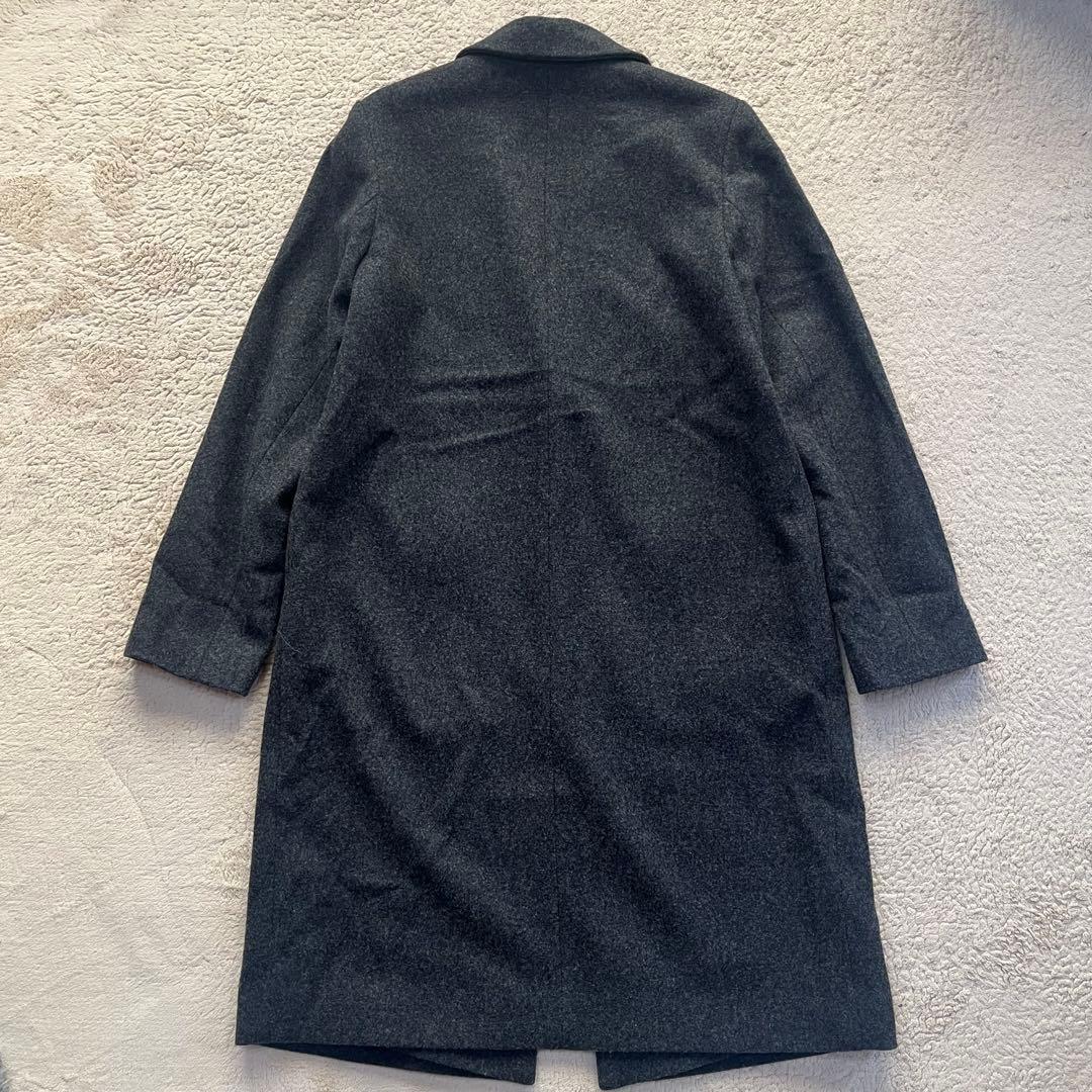極美品✨セオリーリュクス ラムウールメルトンコート グレー 40 L 雑誌掲載
