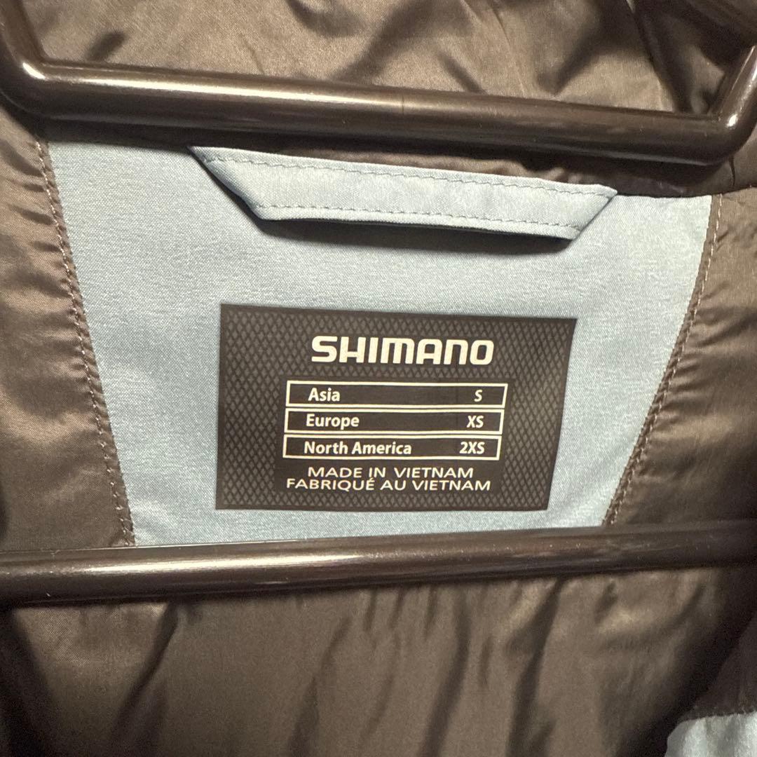 シマノRA-04JU デュラスト 3シーズン レインジャケット S ブルーグレー