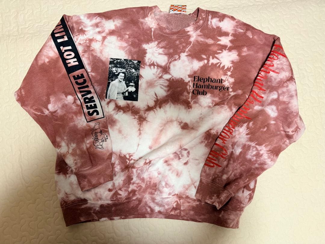 peateタイダイスウェット