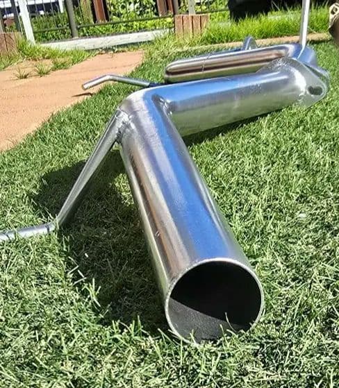 ヴォクシー用ステンレス製 ワンオフマフラー