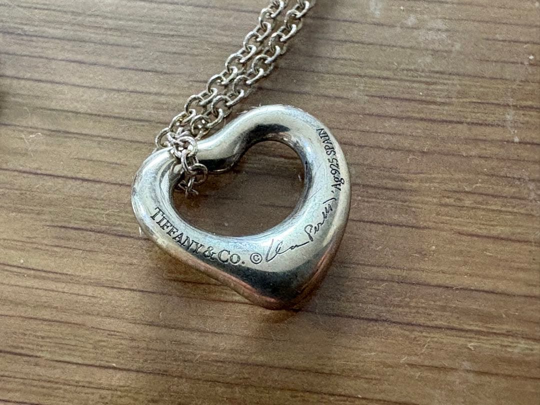 Tiffany&Co. ハート型ネックレス