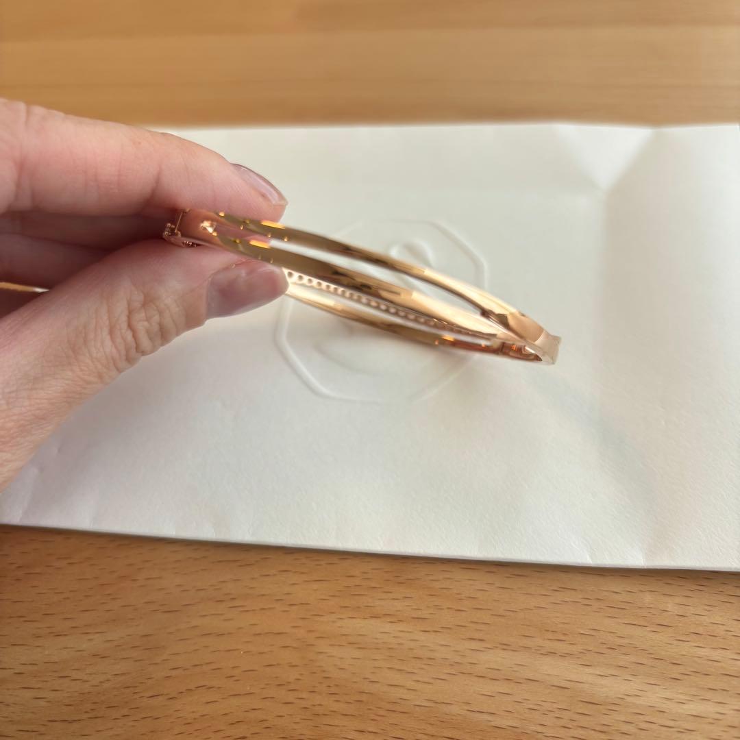 Swarovski Twist ブレスレット　スワロフスキー　ローズゴールド