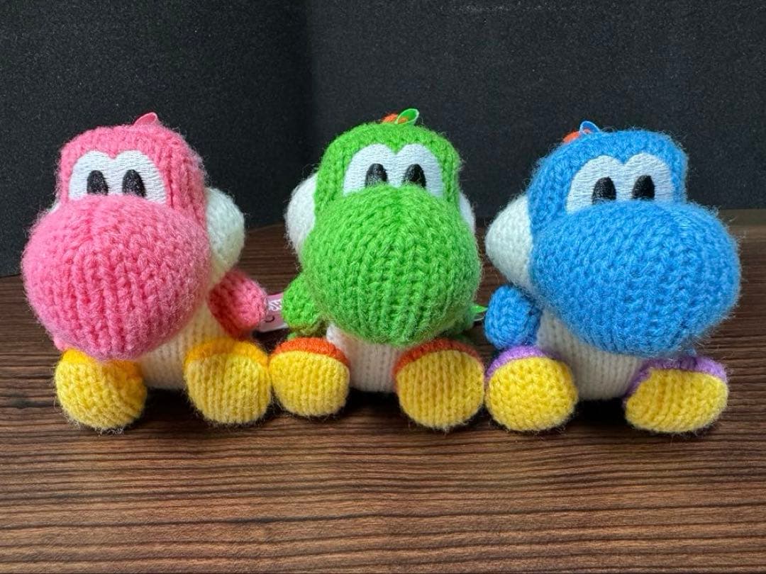amiibo あみぐるみヨッシー ３体セット