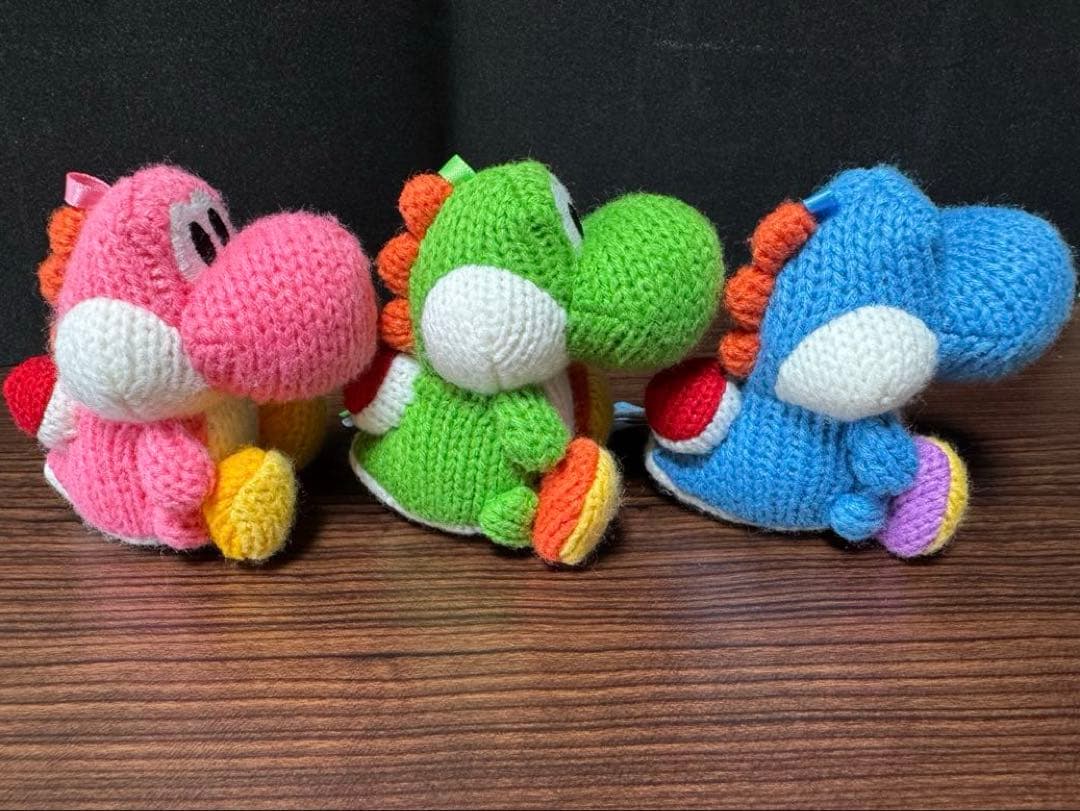 amiibo あみぐるみヨッシー ３体セット