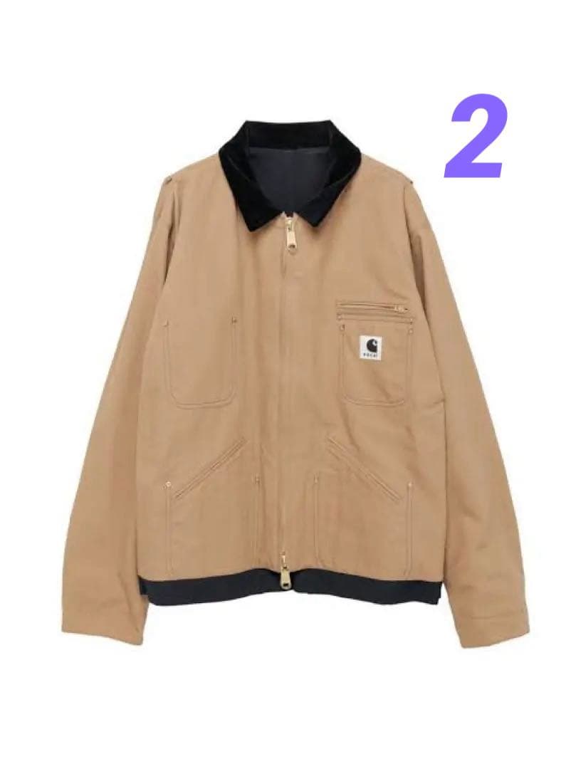 s*t様 sacai Carhartt WIP Reversible DuckJ