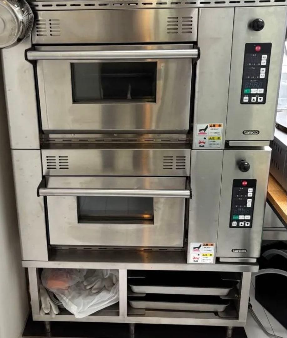 二段式業務用オーブン TV01R-SS ステンレス