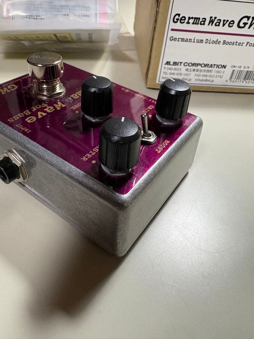 ベース ALBIT GW-1B Germanium Diode Booster