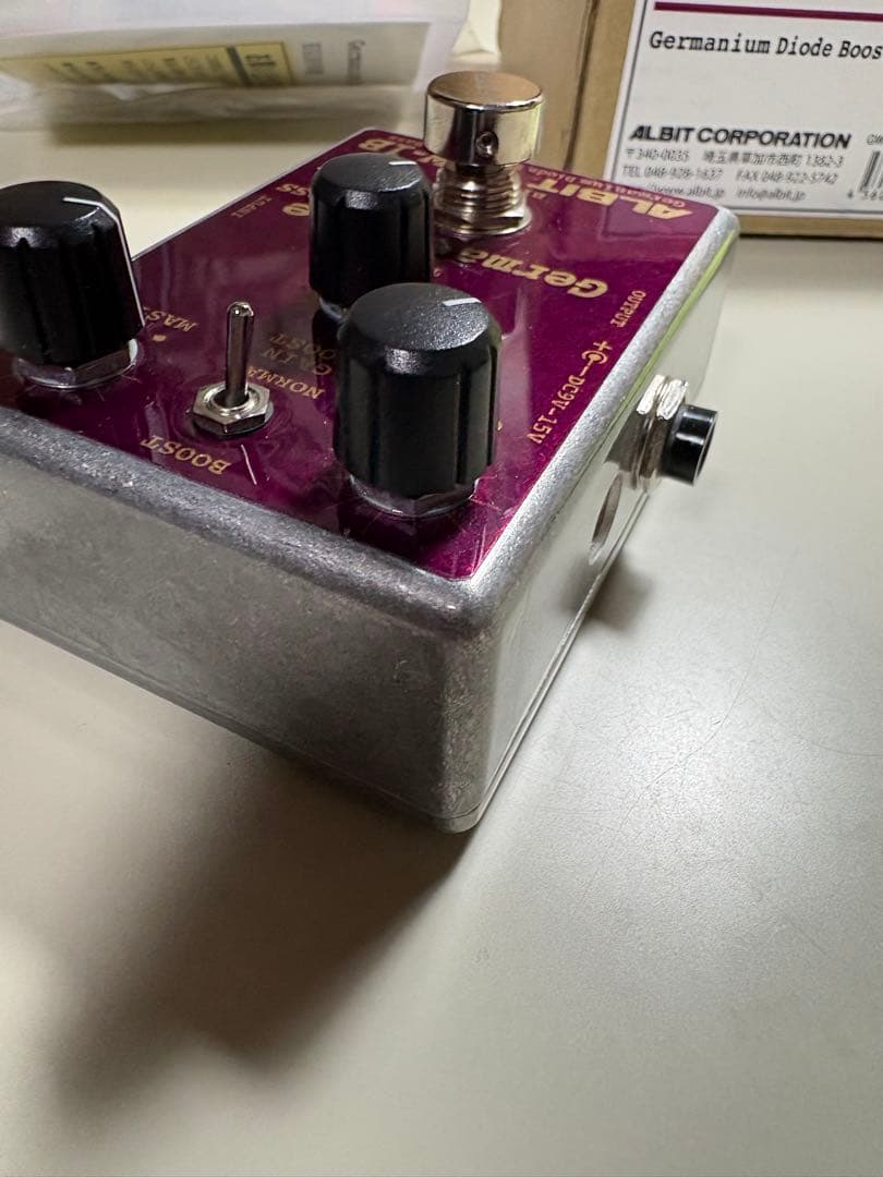 ベース ALBIT GW-1B Germanium Diode Booster