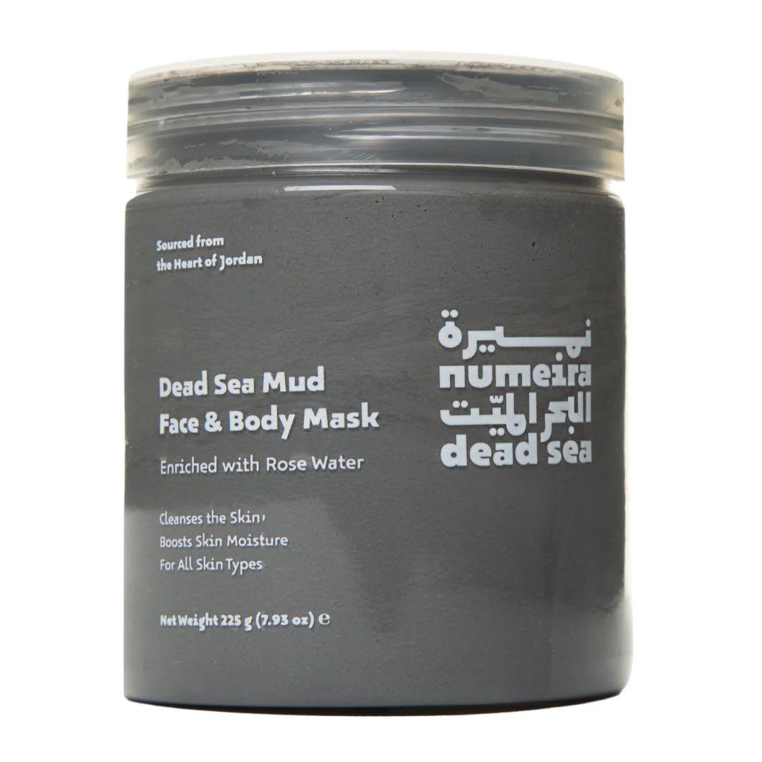 万博 ヨルダン ヌメイラ マッドマスク 泥パック＆オイルスプレー 2点セット