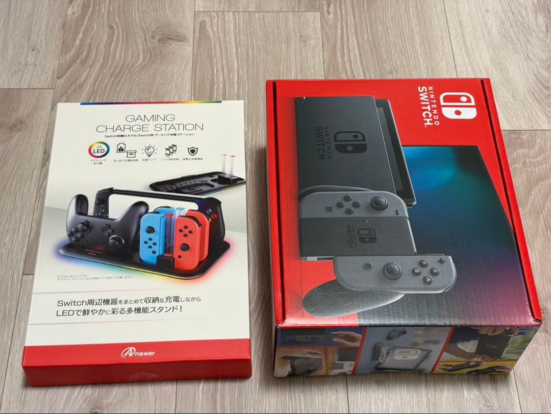 Nintendo Switch 本体　充電スタンド　充電ステーション　SDカード
