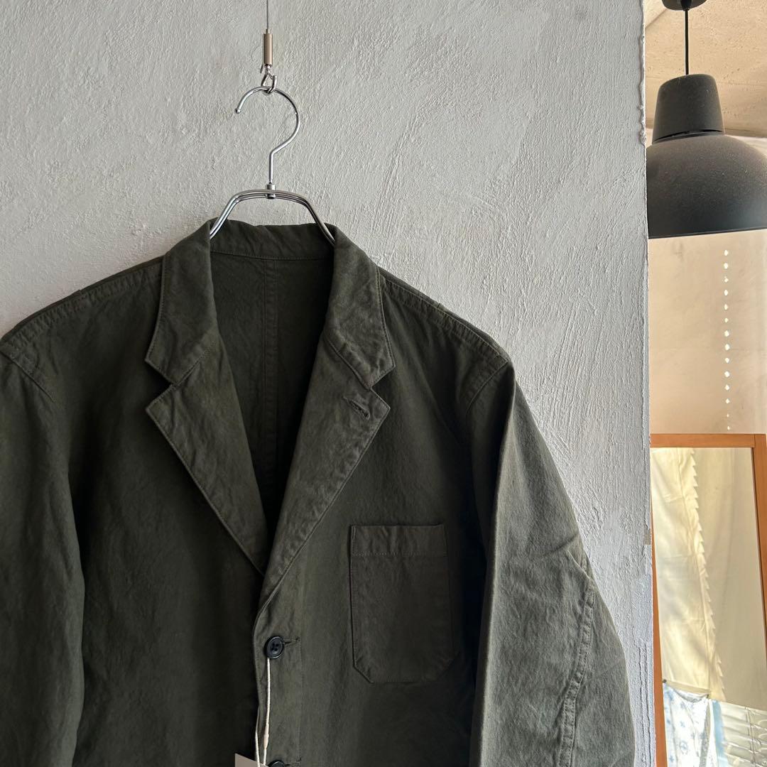 新品 D.C.WHITE テーラード カバーオール オリーブ